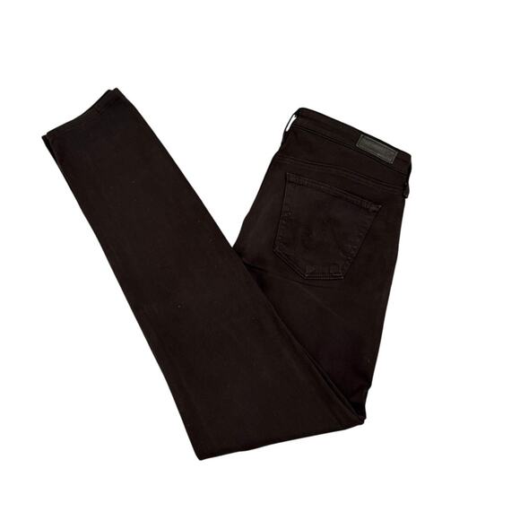 AG Adriano Goldschmied Pants Brown The Stilt Cigarette Jeans Size Women's 28 - Picture 4 of 6